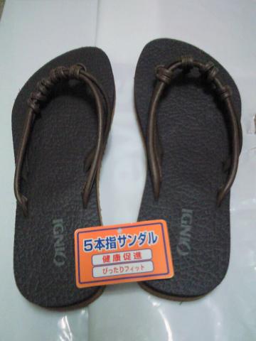 5本指サンダル
レディースのLです