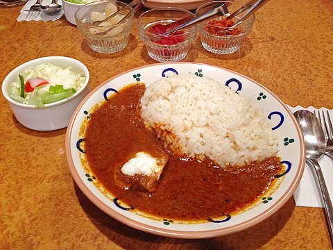 極辛カレーで撃沈