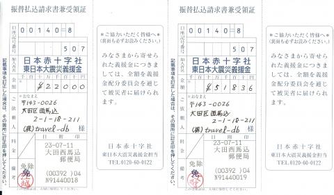 義援金　寄付致しました