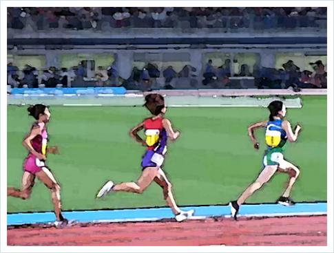 激闘　女子10000m