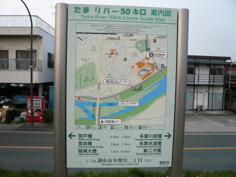 たまリバー５０キロって、始点と終点ってどこなんでしょう？