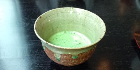 最後は抹茶で〆ました