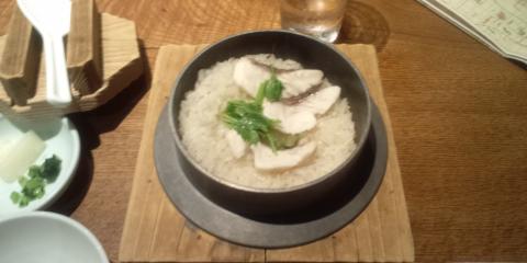 最後は鯛の釜飯
んー、良い香り