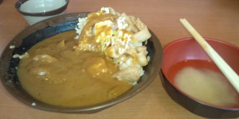 残り三分の一になってカレーをかける
なんとカレー掛けはたったの10円！