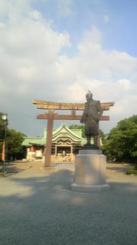 城内にある豊国神社