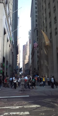 Wall st.
トロさんはここで仕事してるのかな!?