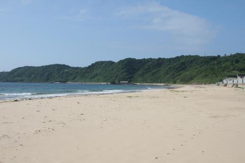 Roさんお勧めの琴が浜。とっても綺麗なのに人が少なくてのどかでした。心が癒されます～。
