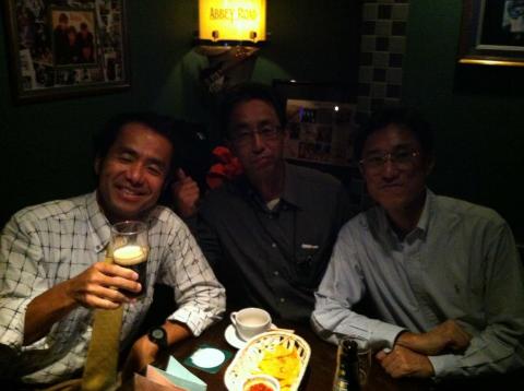 TommySegさん、RORYさんとビートルズ研究に没頭しました