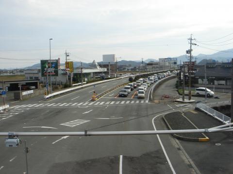 スタート（ゴール）地点方向。