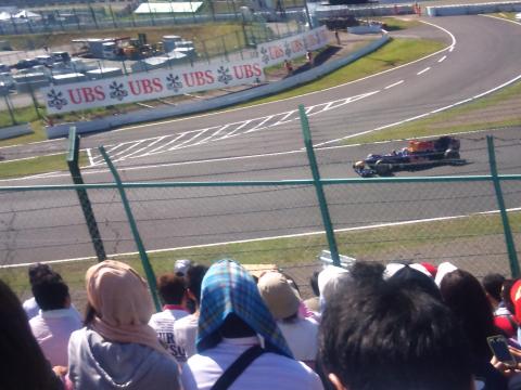 優勝したVETTEL