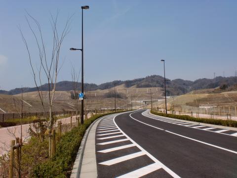 あさぎ大通りの延伸部分