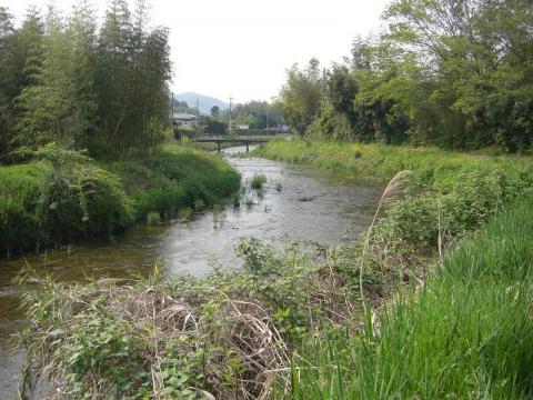 名草川は渡良瀬川に注ぐ小さな川です。