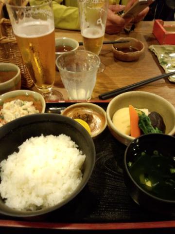 カラダに優しい豆腐料理！でも、ビールは飲むよ。。。(^^ゞ