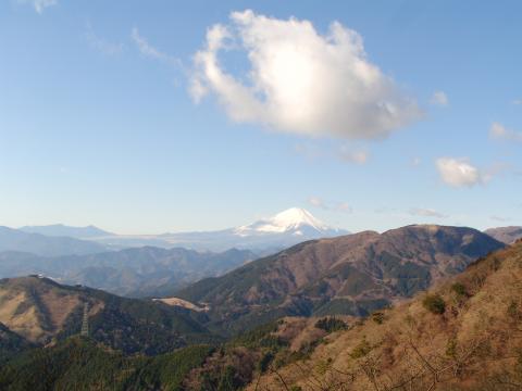 ひょー！
ここでこんな綺麗な富士山初めて観た