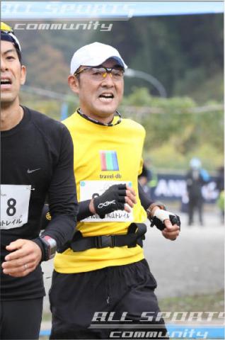 ゴール。顔が死んでます。
一緒に映ってるお方もGARMIN？