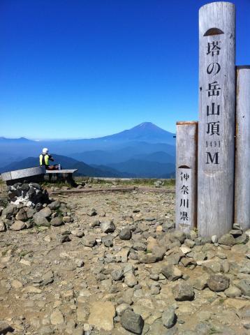 快晴で富士山がくっきり！天然クーラー最高！