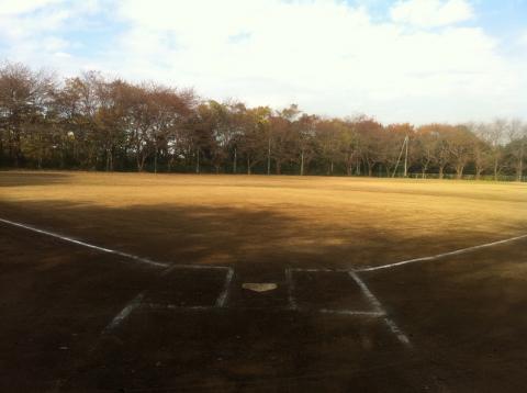 桜が満開になる時期は爽快
ソフト練習の前にひとっ走り！