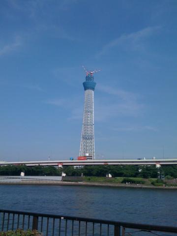 皇居から自宅方面
