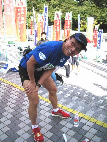 スタート前のまだ元気なhiro4。