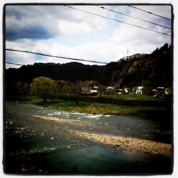 広瀬川から青葉城跡