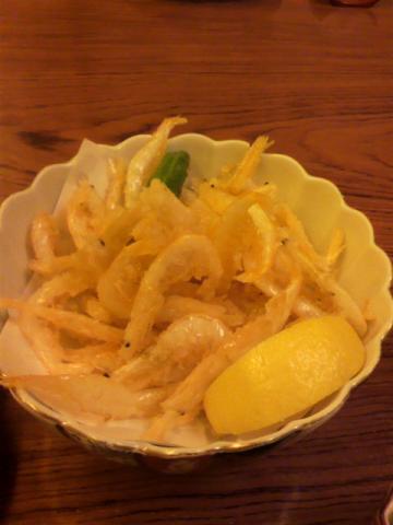 白えびのから揚げ♪レモンを絞って召し上がれ～