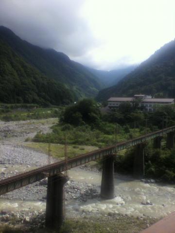 間もなく立山駅じゃ～で、ぱちり（＾＾）ｖ