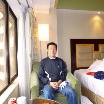 元実業団選手で第１回大田原マラソン優勝の同伴者