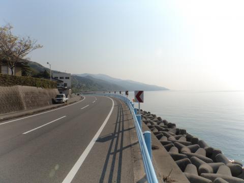 帰り道を振り返る