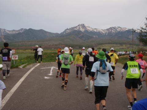 八ヶ岳へ向かっての登りが始まる。