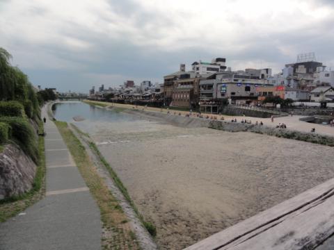 鴨川だ～（感動）