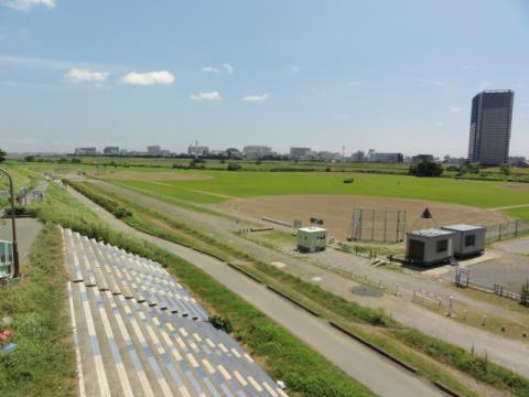 六郷川～
いー天気！