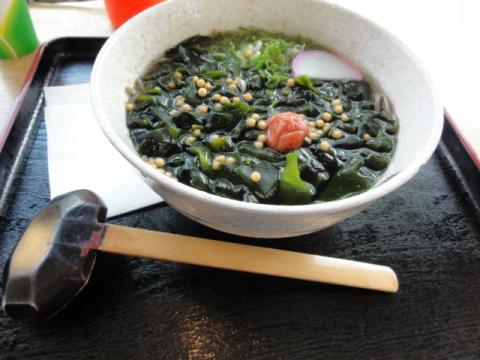 土山の道の駅で、昼食～