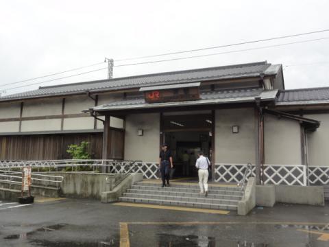 13.原駅
このあたりになると、雨も上がって道も平坦で走りやすかった