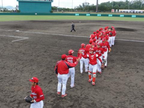 試合は４－２でカープの勝利
haruさん、おめ！