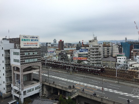 2014年最後の大阪市内ラン。