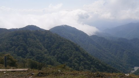 塔ノ岳から鍋割山