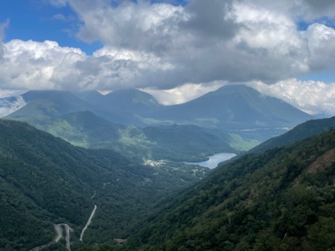 日光男体山