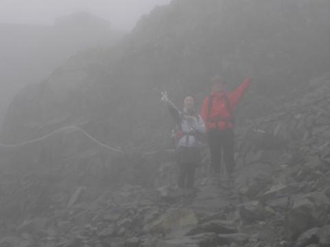 ちょっと意気消沈気味のオヤジと違って、若い２人は元気。