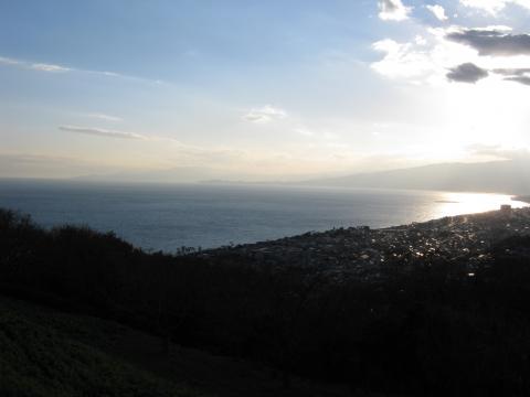 吾妻山公園より小田原方面