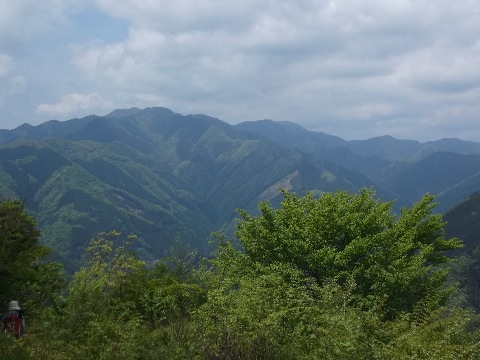 川苔山方面