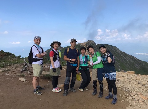 西天狗岳山頂