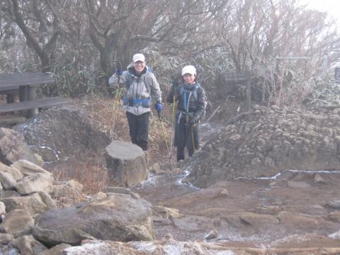 無事金時山山頂到着
mantomanさんご夫妻
おつかれさまでした！