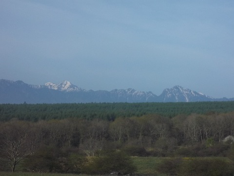 南アルプス　甲斐駒ケ岳　北岳