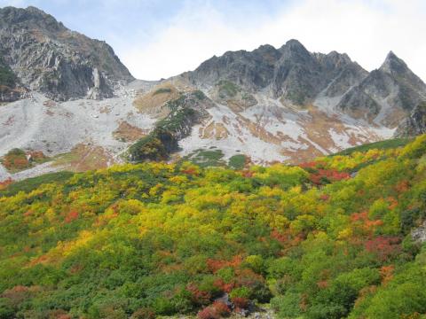 涸沢の紅葉