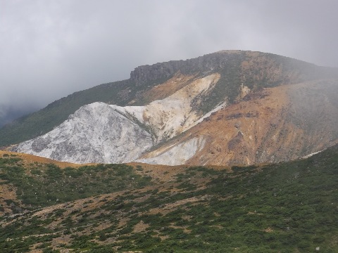 安達太良山　爆列口