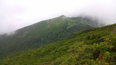 笠ヶ岳から小笠ヶ岳