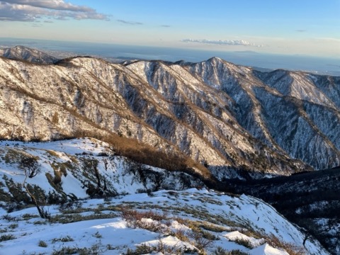 塔ノ岳方面