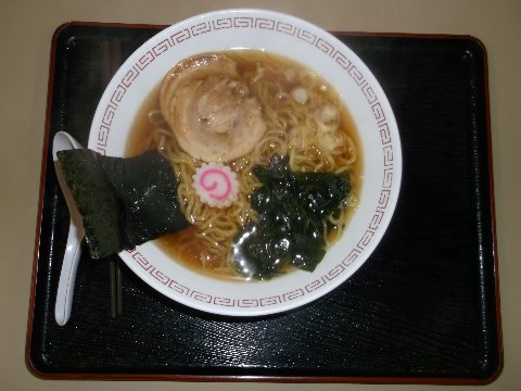 三平下の小屋で食べ醤油ラーメン
誠に美味　体が芯から温まる