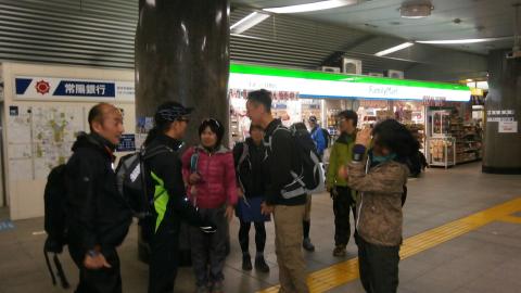 １１時１５分　つくば駅到着～何と地元のSAISさんのサプライズ応援
ありがとうございます