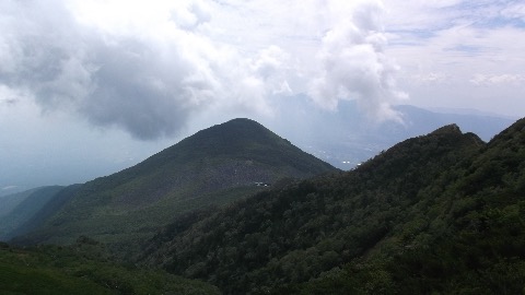 これより向かう編笠山